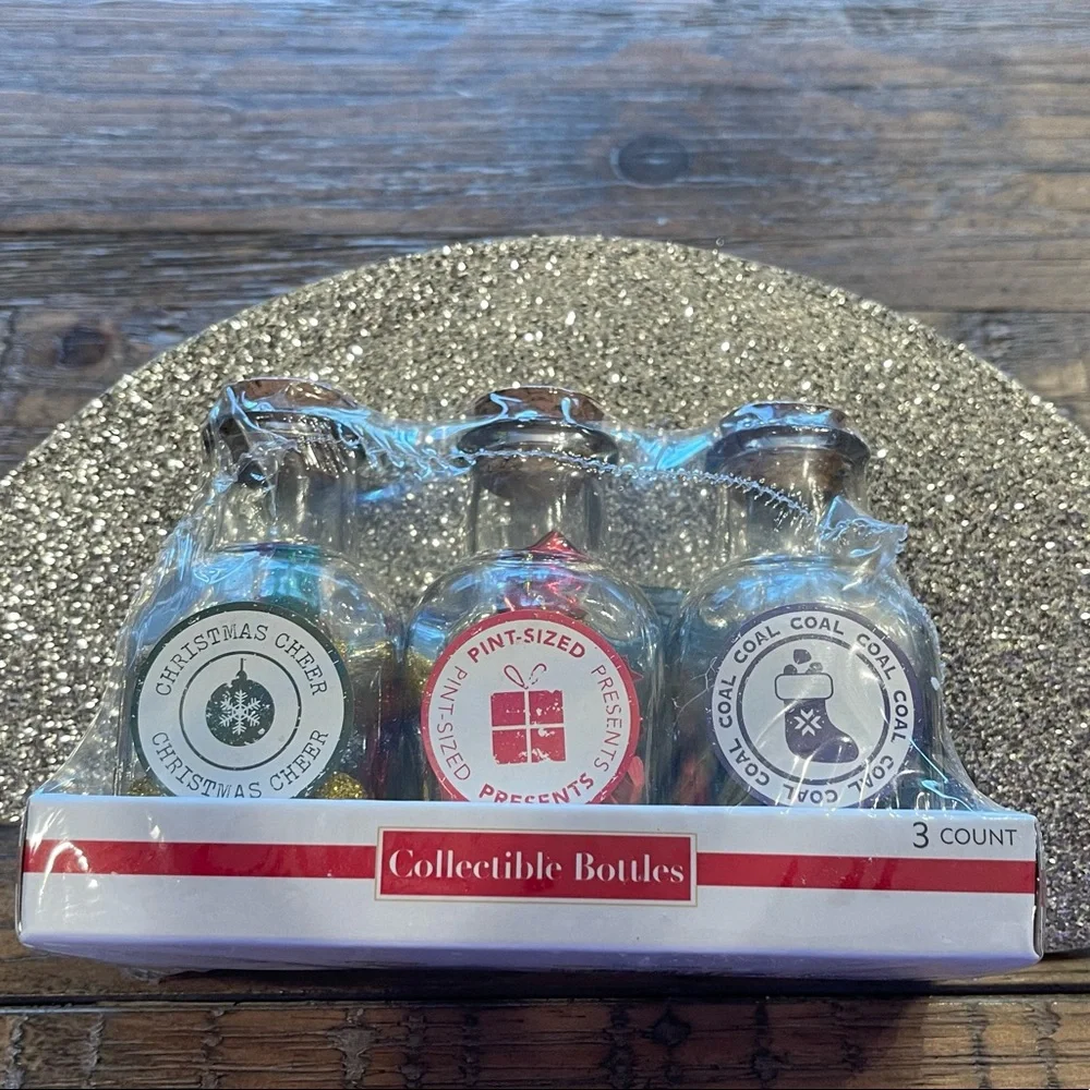 Target 🎯 Bullseye Collectible Christmas Bottles